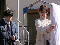 A Step mother pestered by her Step son gives up her body